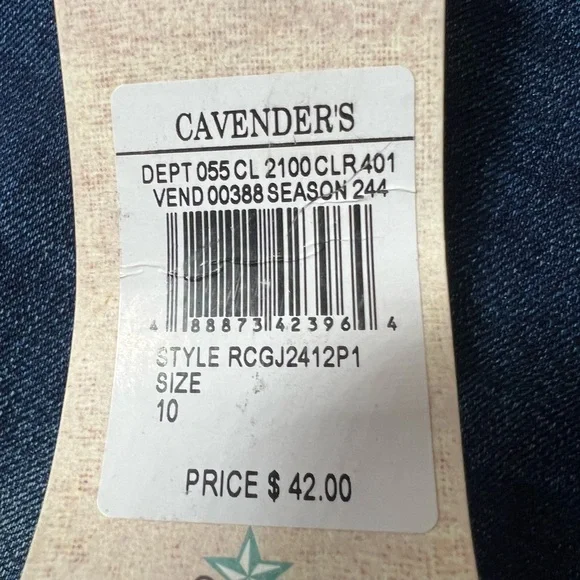 Girls Rockin C Embroidered Jeans - Picture 3 of 7